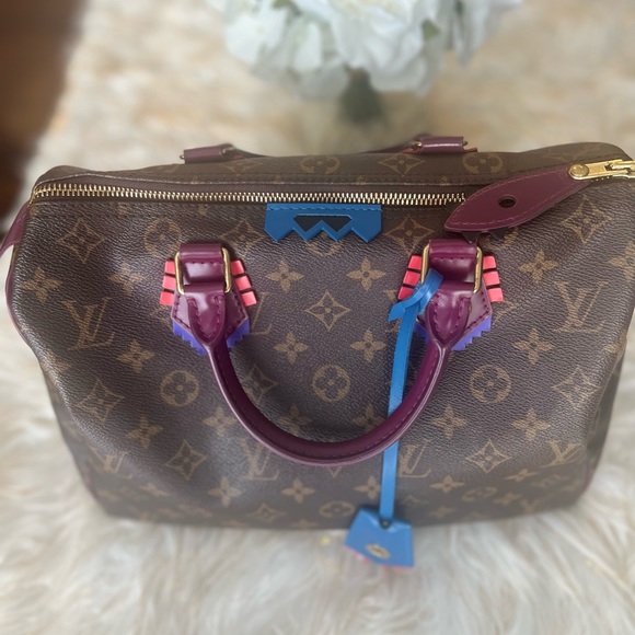 authentic louis vuitton speedy 30 totem - Picture 3 of 12